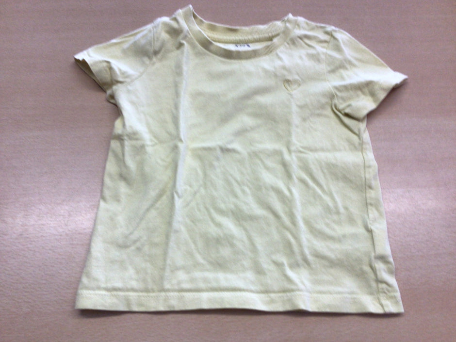 T-Shirt 98 Hellgelb
