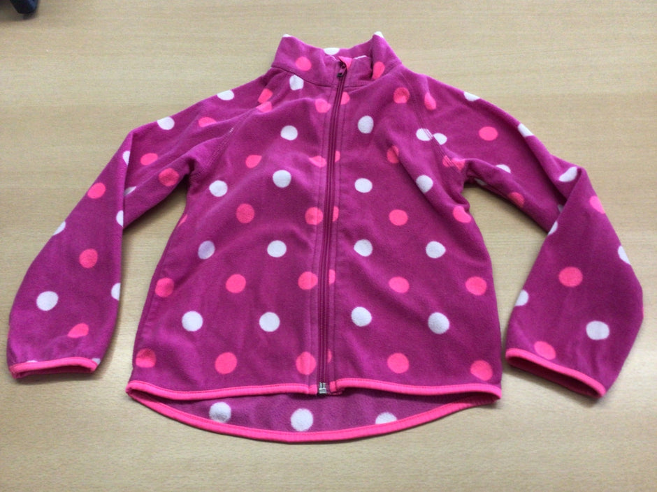 Kinder-Fleecejacke 110/116 Pink