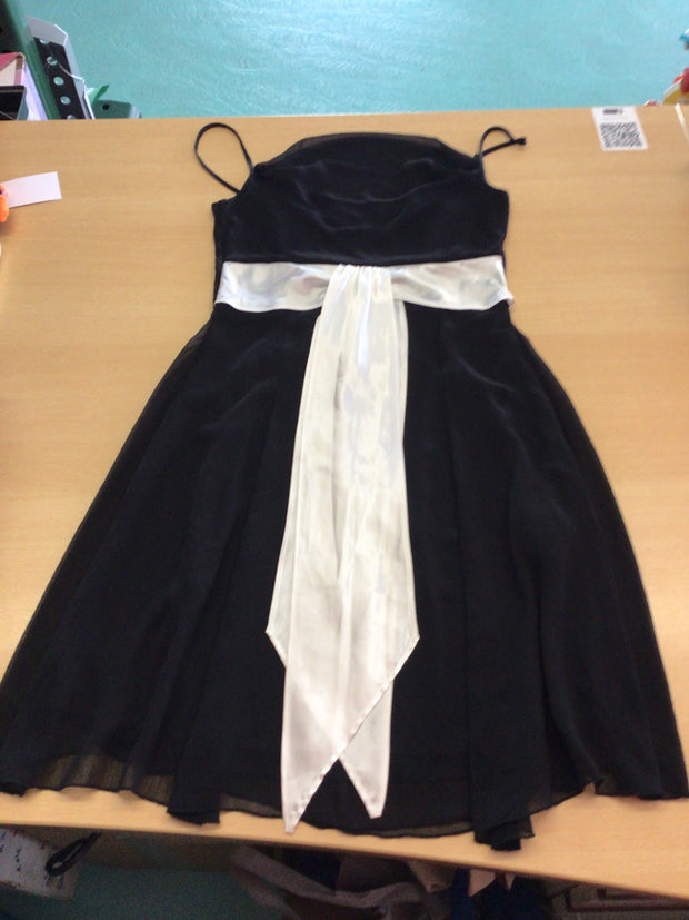 Sommerkleid S Schwarz und Weiß