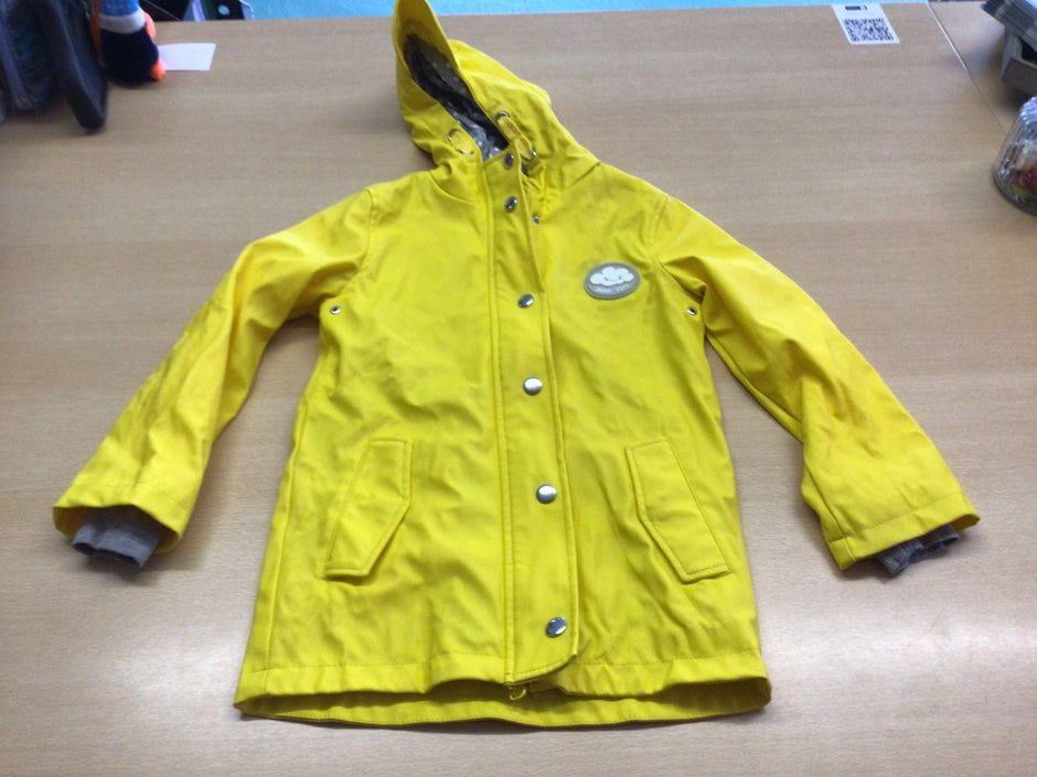 Regenjacke 110/116 Gelb