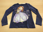 Langarmshirt 122/128 Dunkelblau
