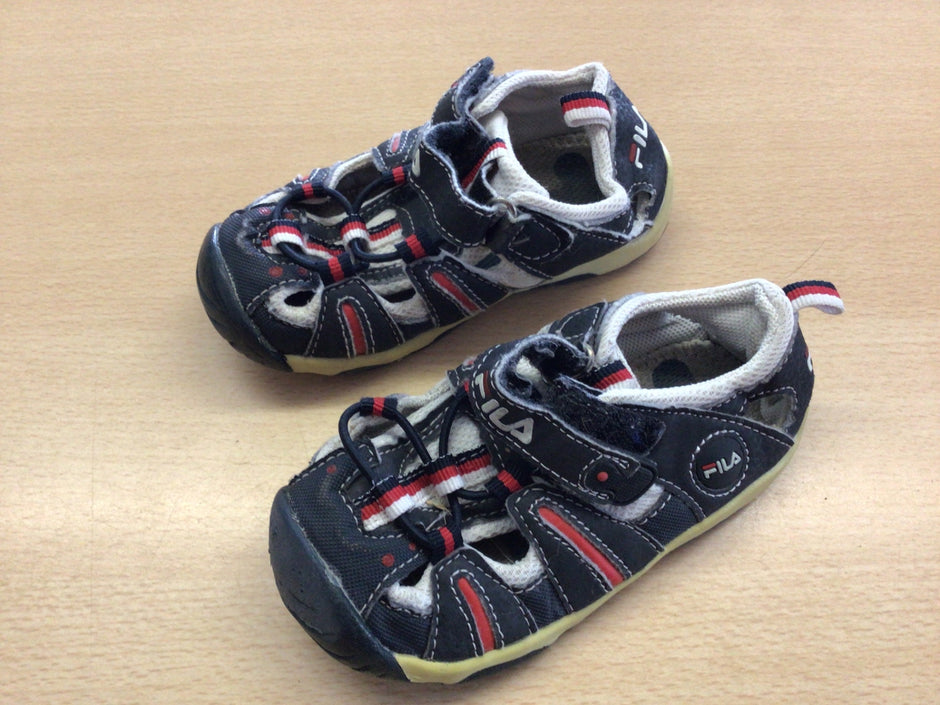 FILA Schuhe 24 Dunkelblau, Rot, Weiß