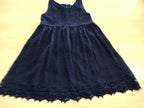 Kleid 122/128 Dunkelblau