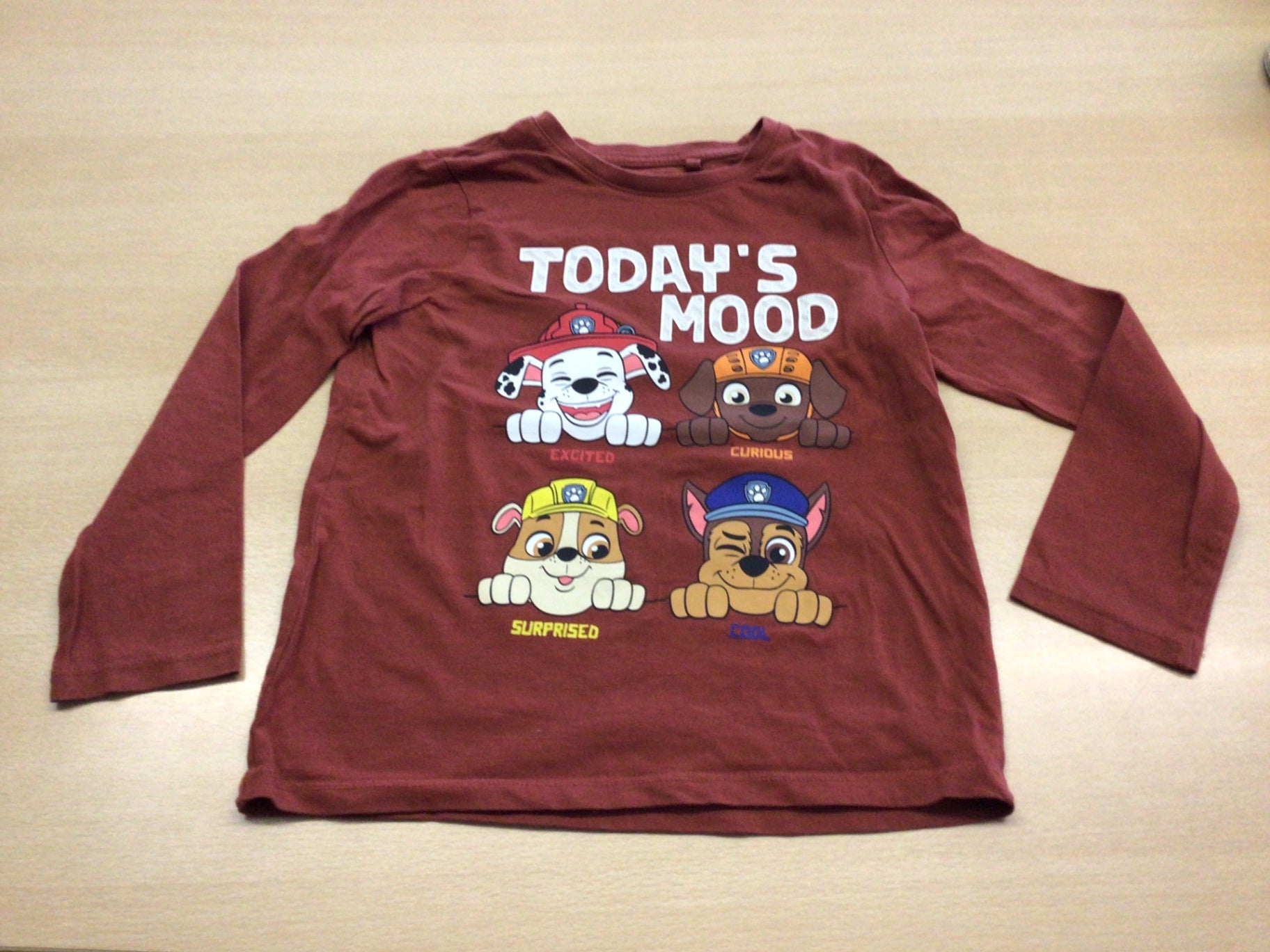  Langarmshirt Braun