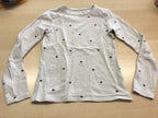 Langarmshirt 134/140 Beige