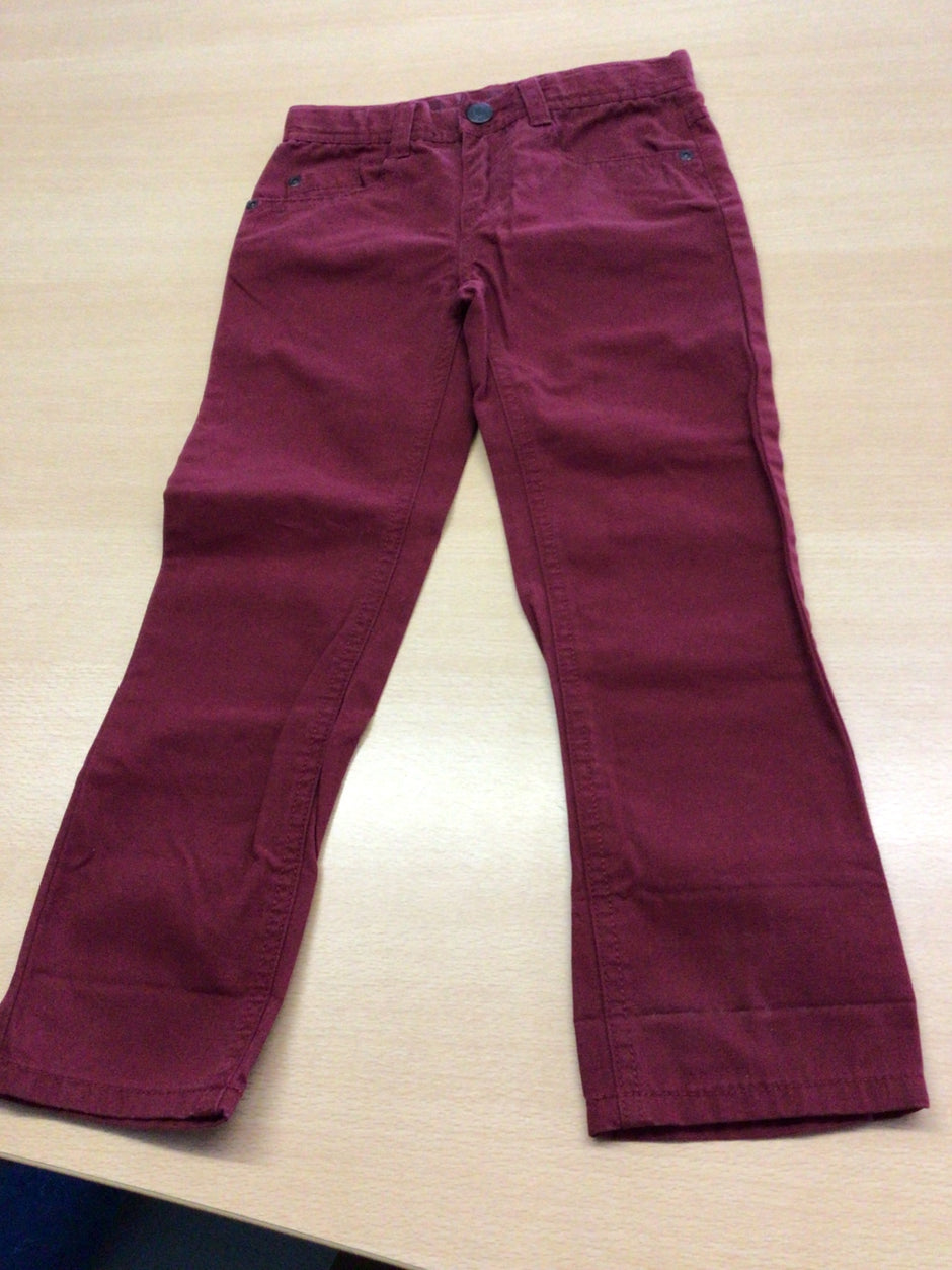 Jeans 116 Burgunderrot