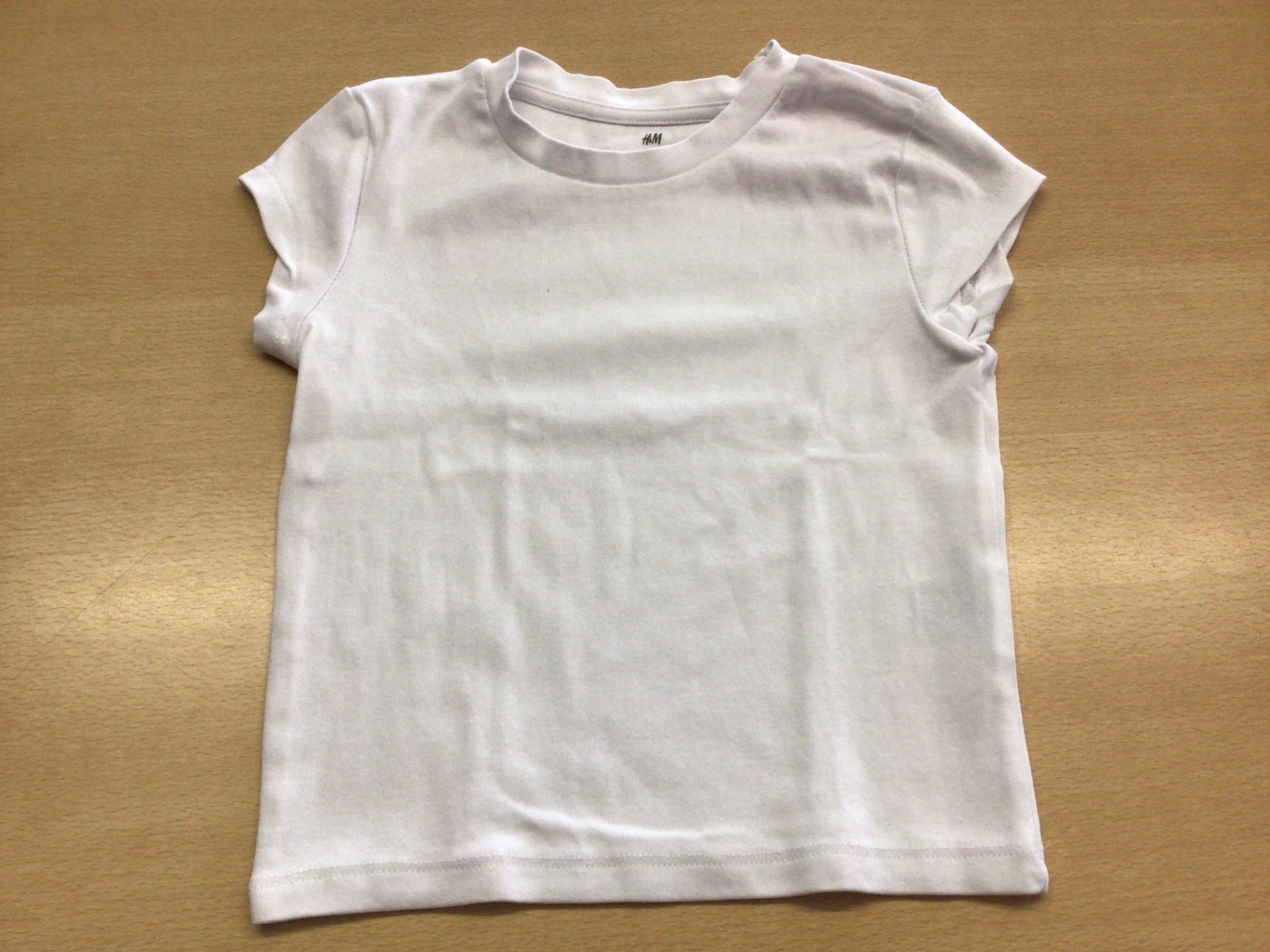 H&M T-Shirt 134/140 Weiß