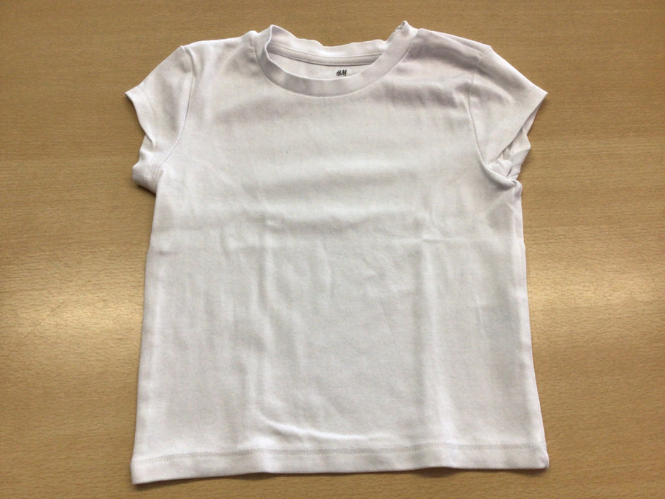 H&M T-Shirt 134/140 Weiß