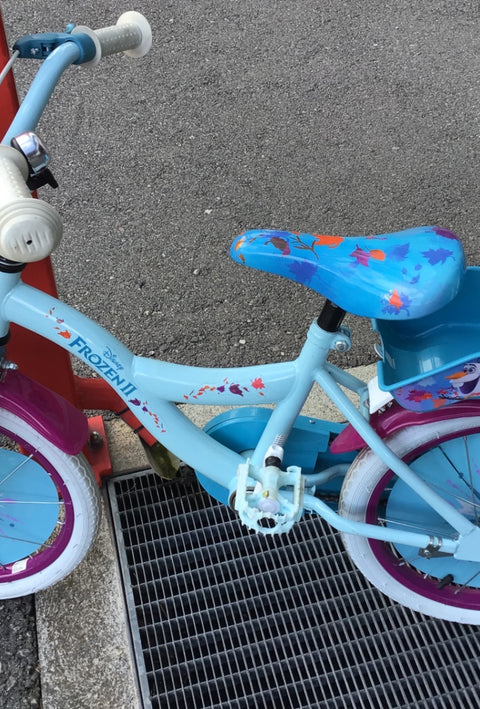 Disney Frozen Velo Blau, Pink, Weiß