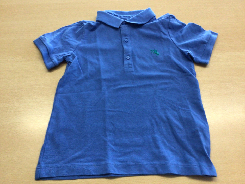 Poloshirt 110/116 Blau