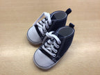Babyschuhe 19 Blau und Weiß