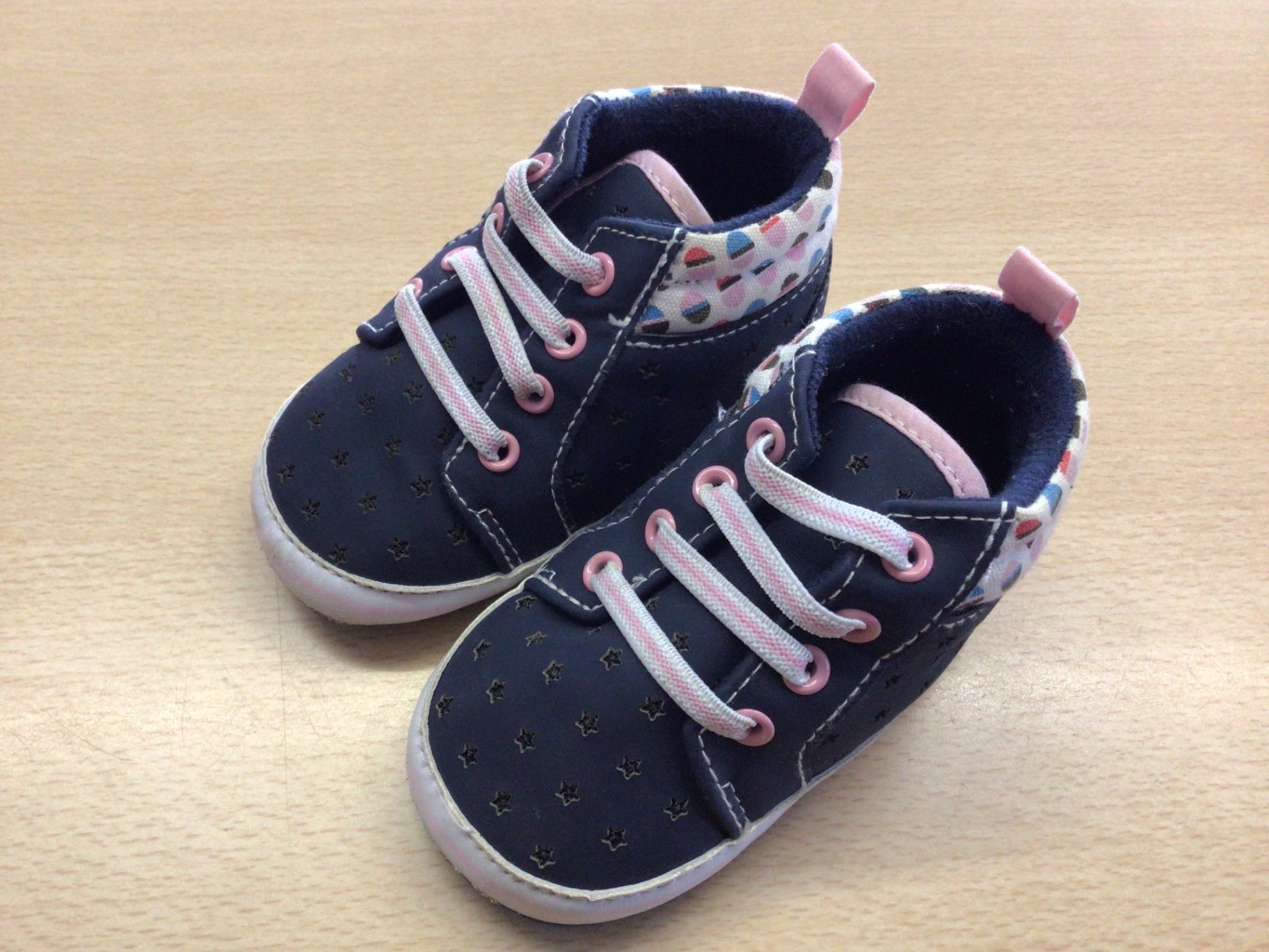 Babyschuhe 20/21 Blau, Rosa, Bunt