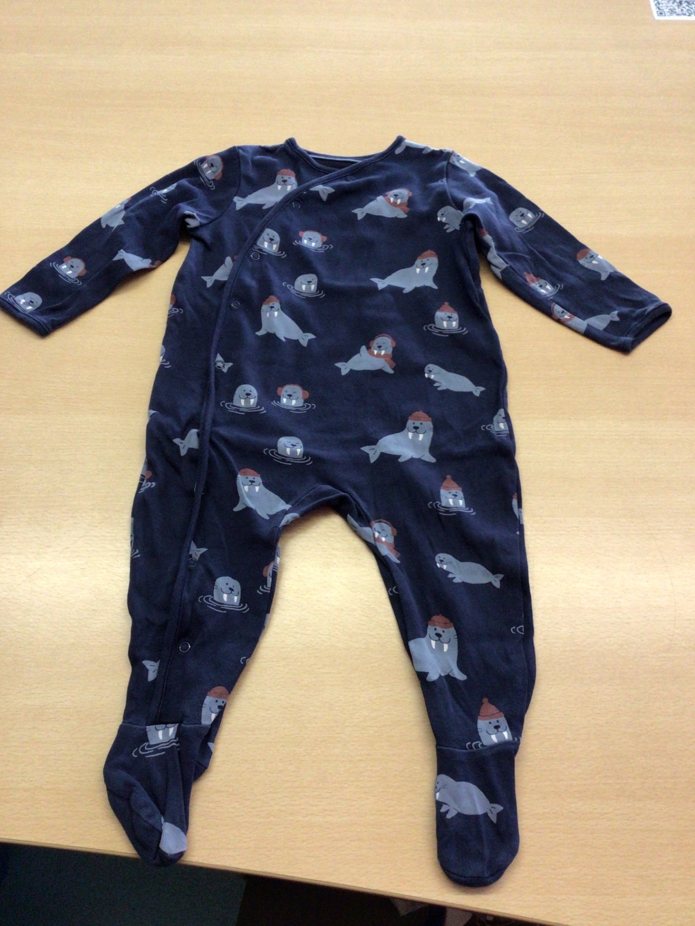 Babystrampler 80 Dunkelblau