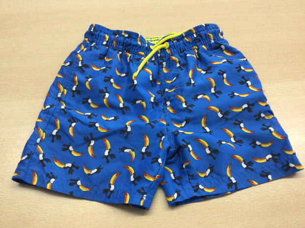  Badeshorts 116/128 Blau