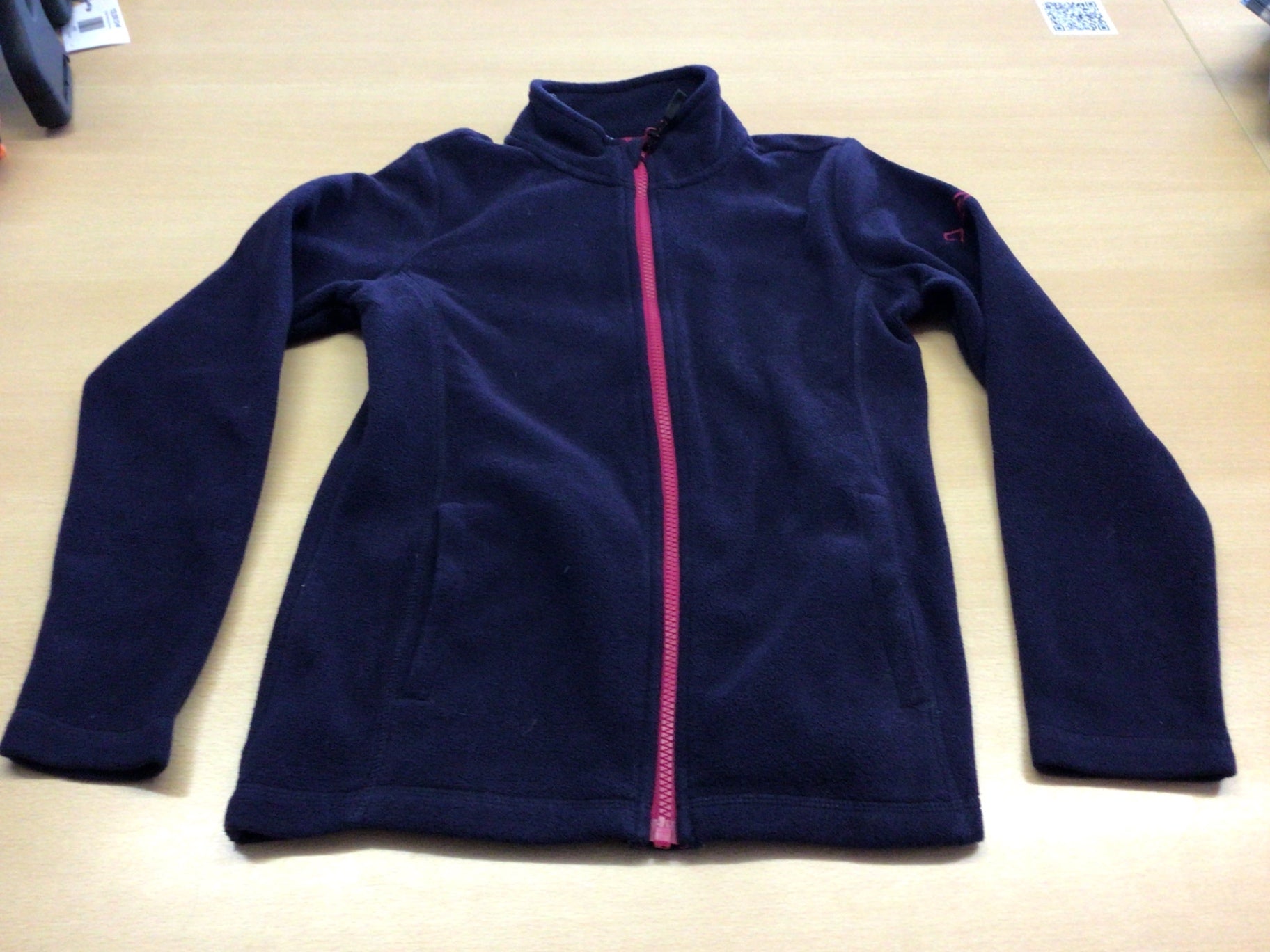 Fleecejacke 146/152 Dunkelblau