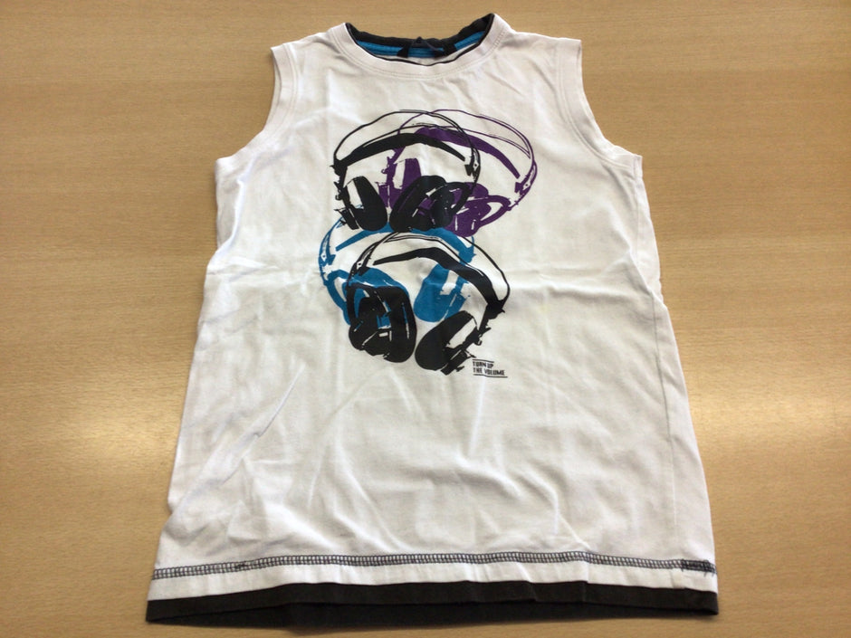 Tanktop 134/140 Weiß