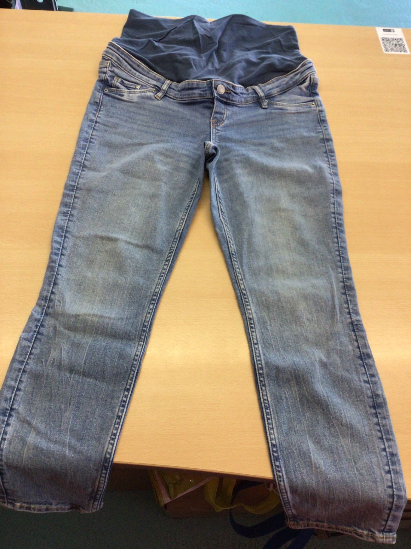 Umstands-Jeans M Blau