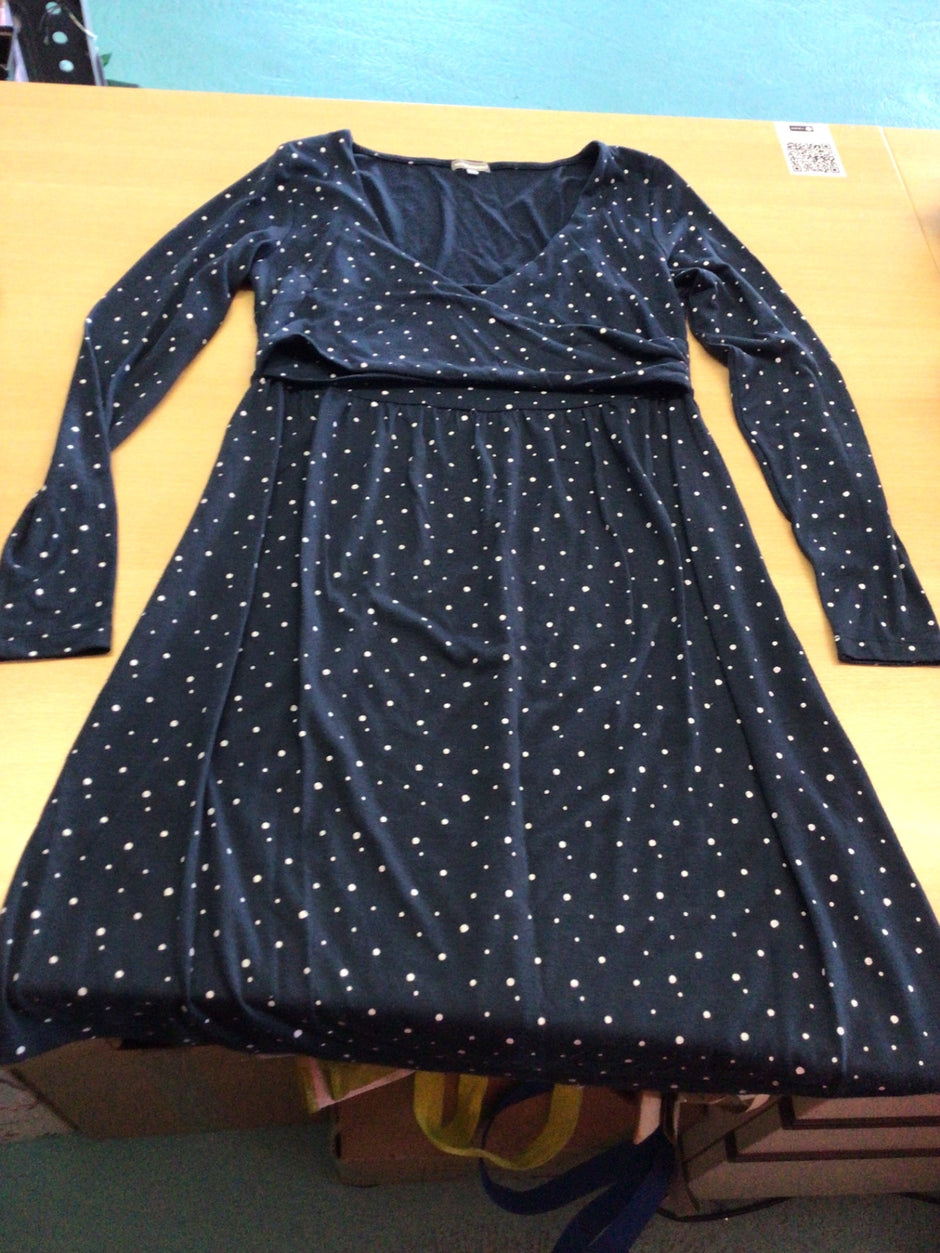 Umstands-Kleid 38/40 Dunkelblau