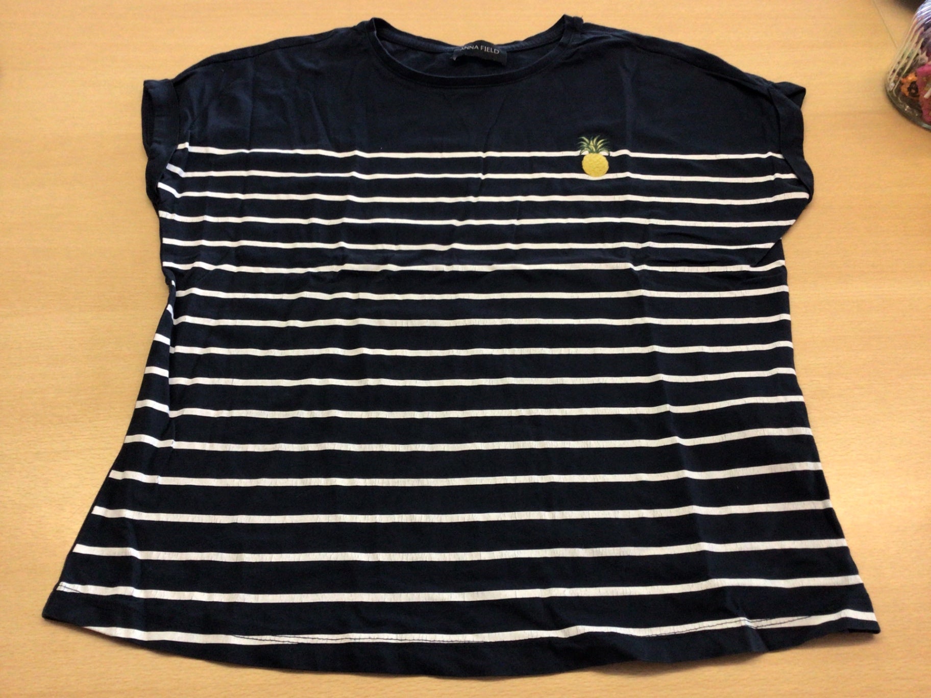 Anna Field T-Shirt S Schwarz