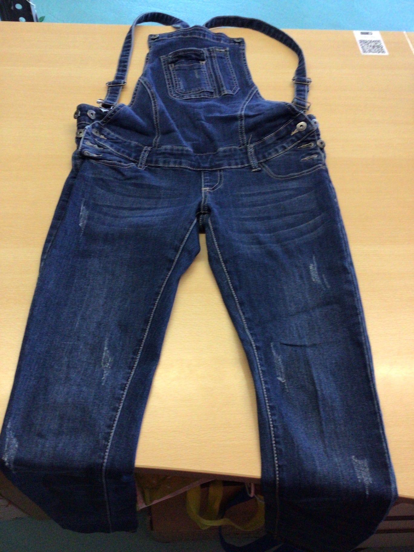 Ohama Umstands-Latzhose 38 Blau