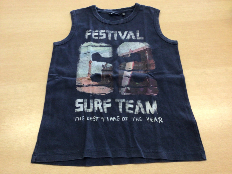  T-Shirt 134/140 Dunkelblau