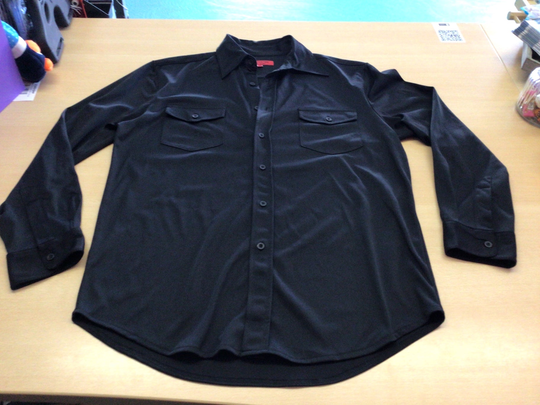 Hemd 39/40 Schwarz