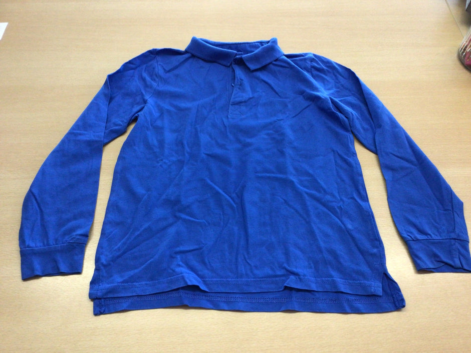  Langarmshirt 134/140 Blau
