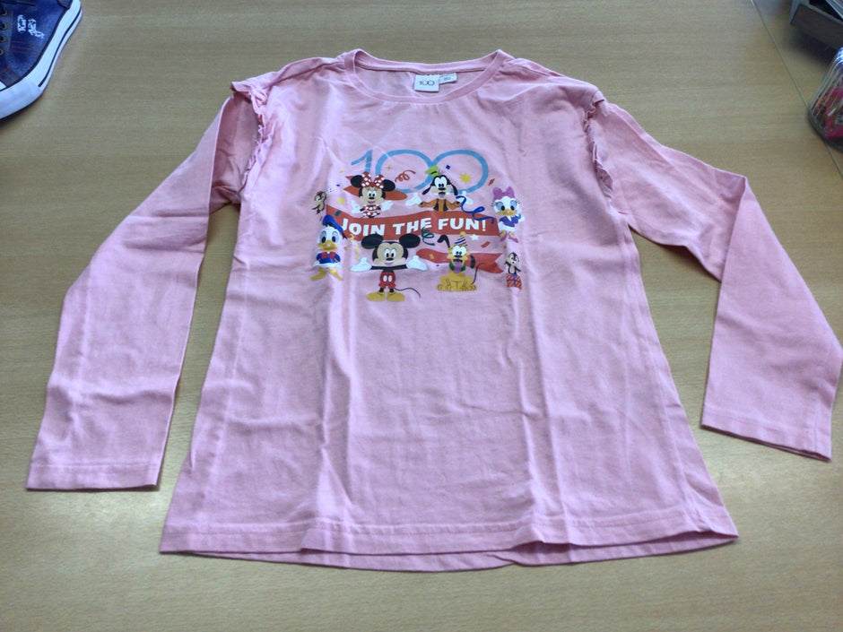 Disney 100 Langarmshirt 152 Pink