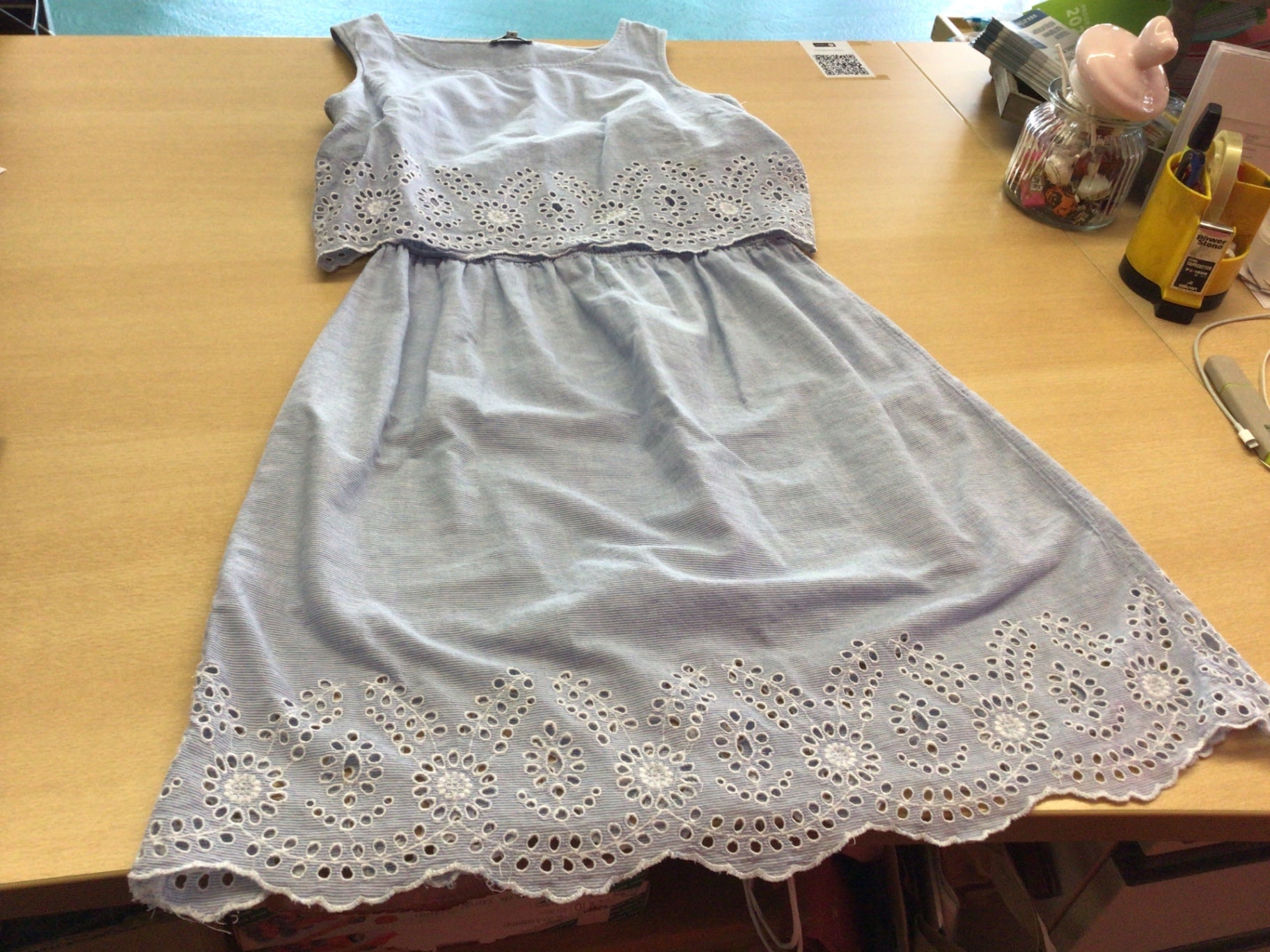 Tom Tailer Kleid 38 Blau
