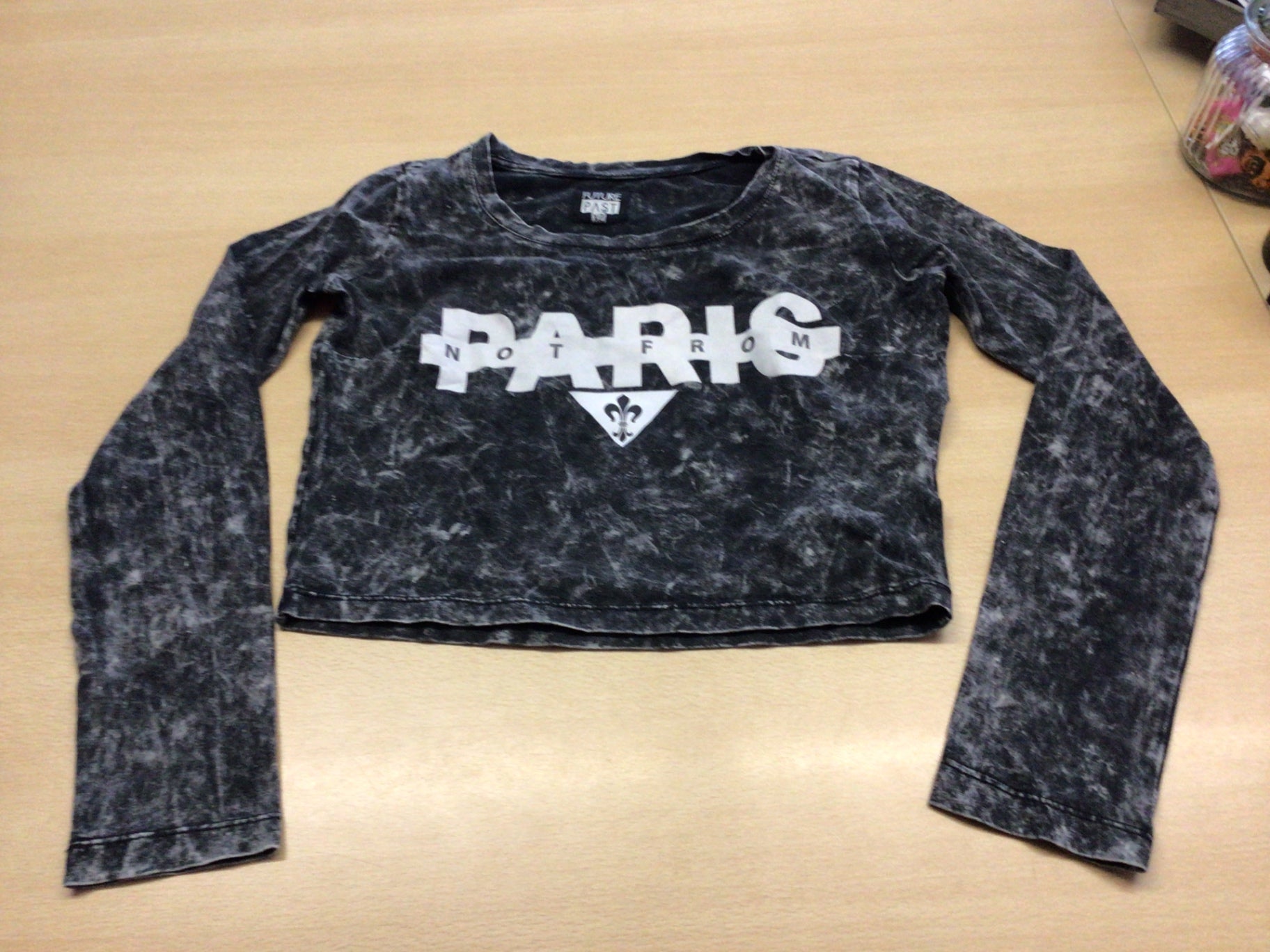 Langarmshirt XS Schwarz