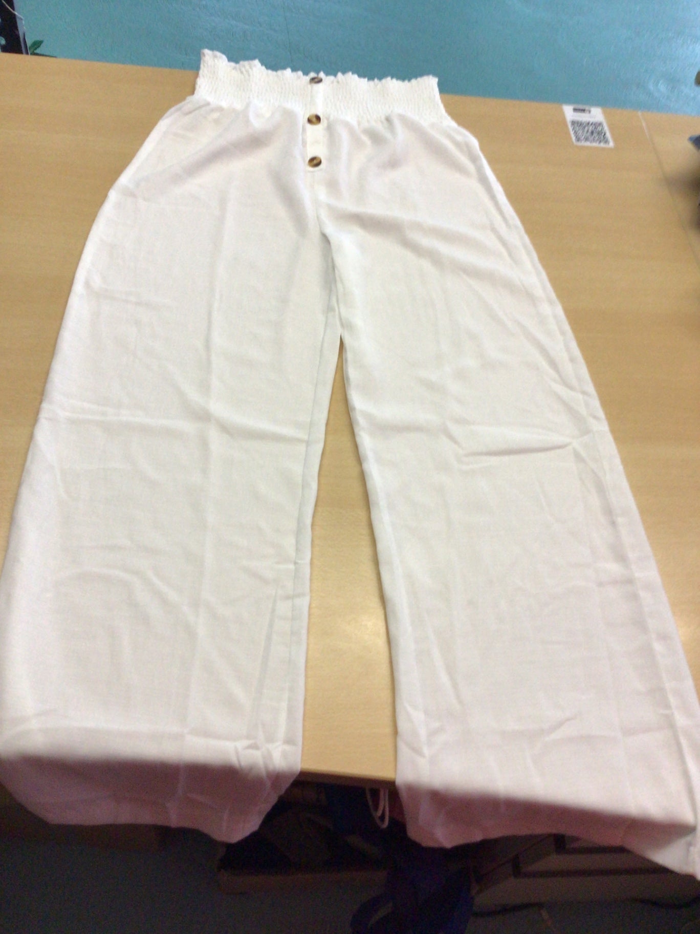 Sommer-Hose M Weiß