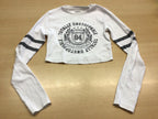  Langarmshirt XS Weiß