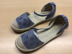 Tom Tailor Sommer-Schuhe 35 Blau und Natur