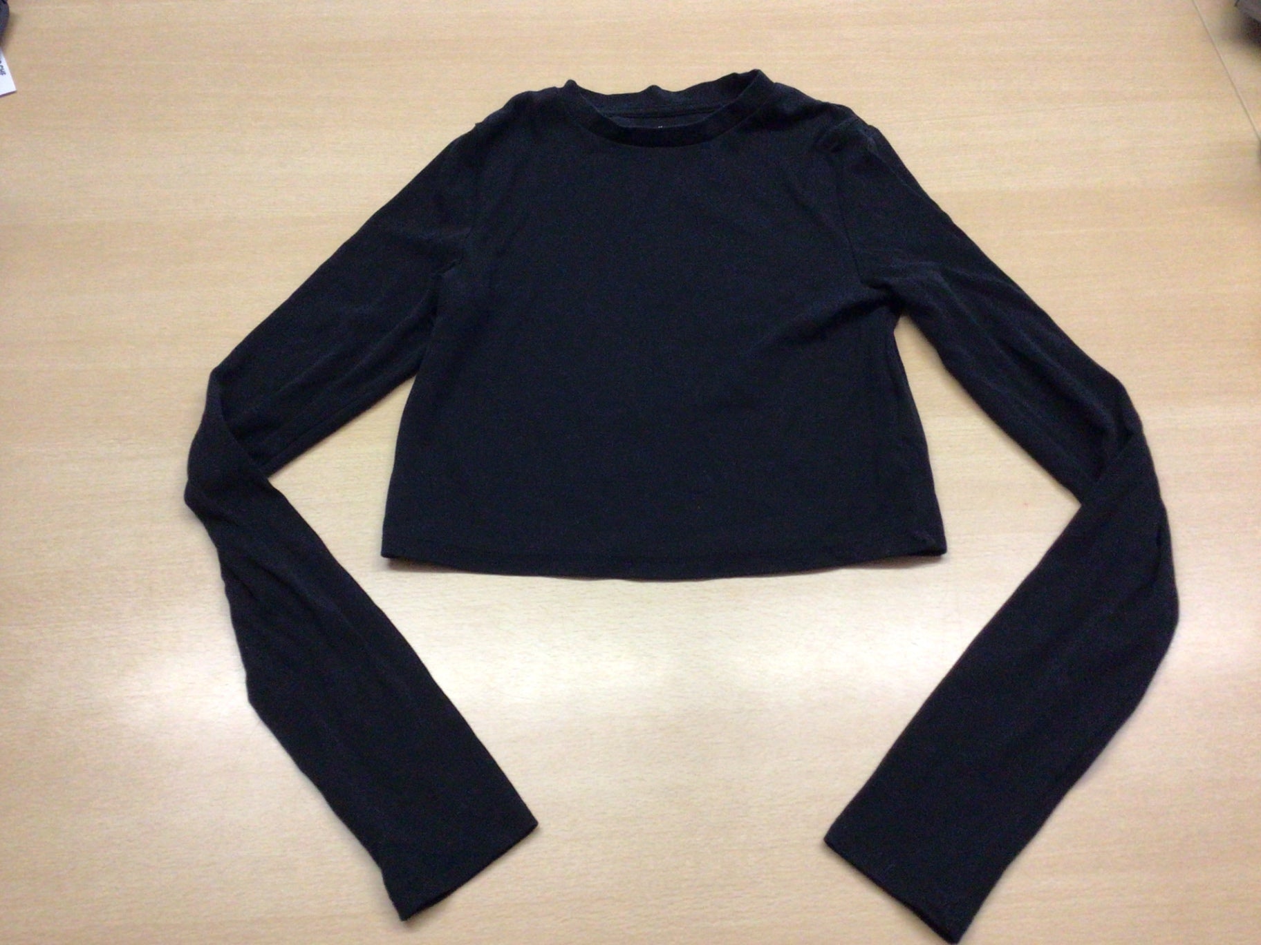  Langarmshirt 170 Schwarz