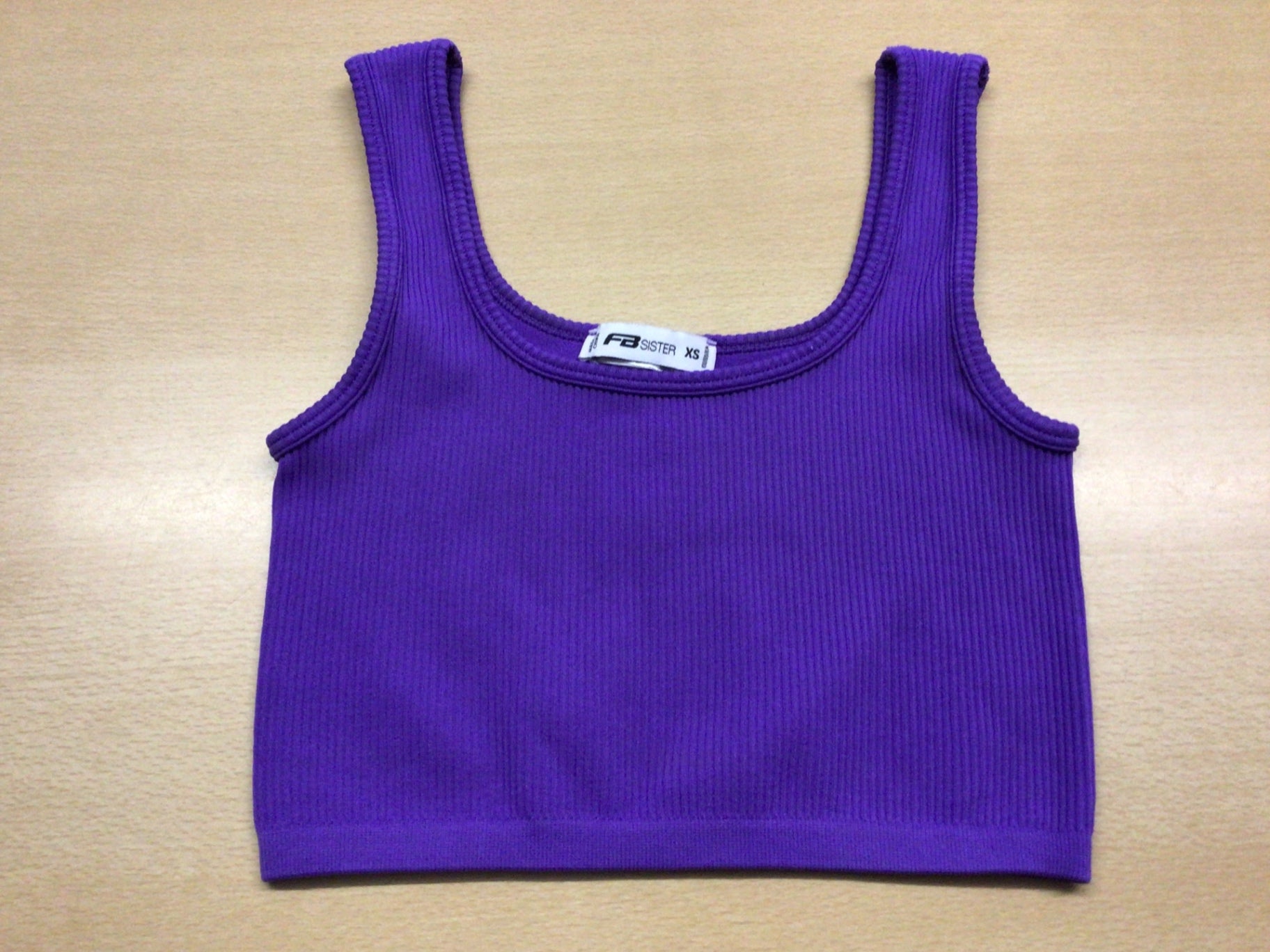 FB Sister Ärmloses Shirt XS Lila