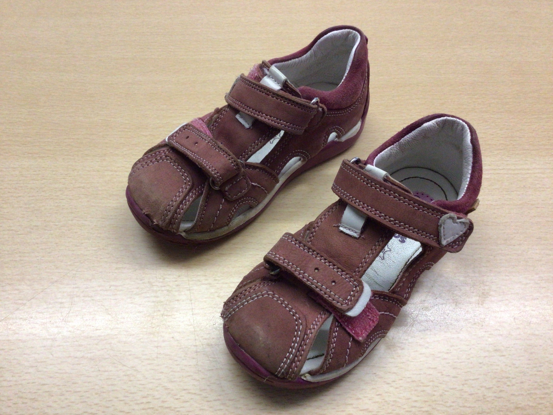 Sandalen 24 Bordeaux