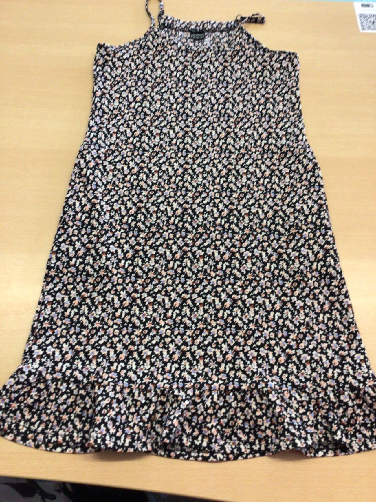 Kleid 164 Dunkelblau, Rosa, Weiß