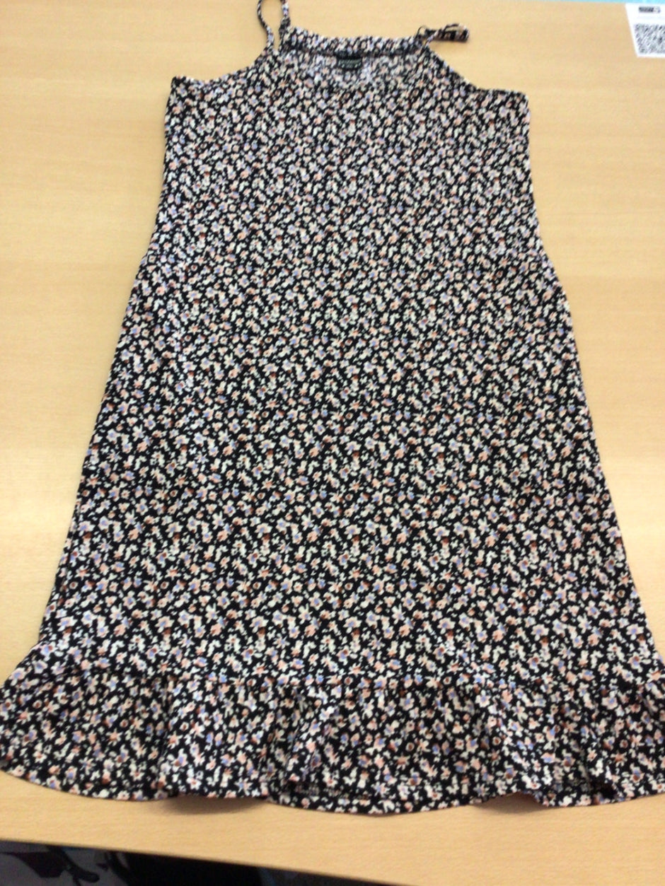 Kleid 164 Dunkelblau, Rosa, Weiß