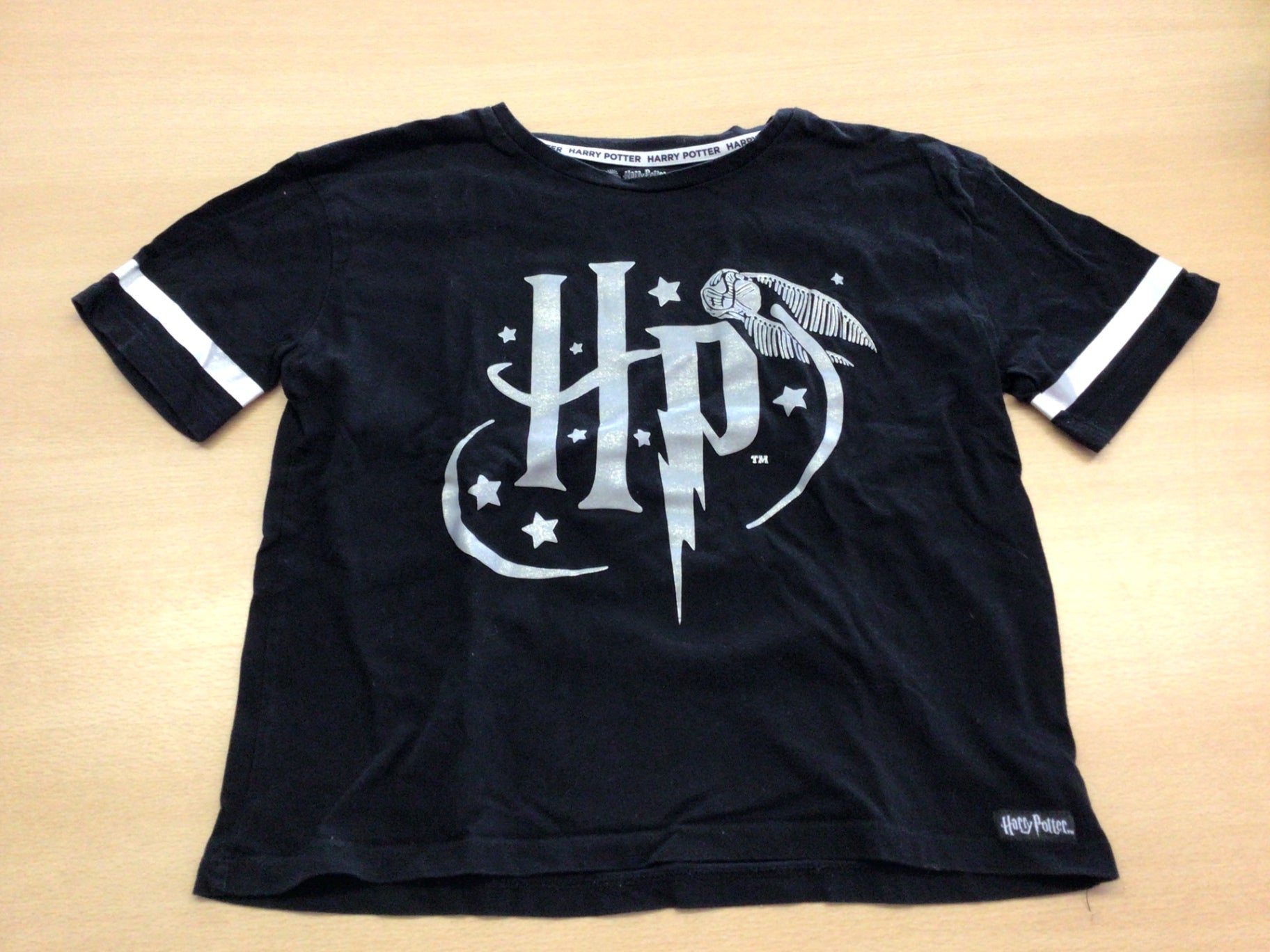 Harry Potter T-Shirt 158/164 Schwarz