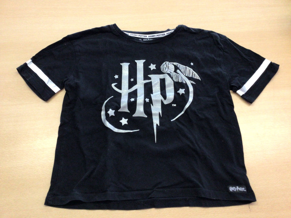 Harry Potter T-Shirt 158/164 Schwarz