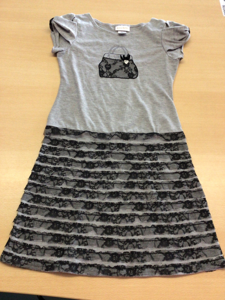 Jenny & Me Kleid 152 Grau
