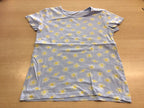 T-Shirt 140 Hellblau, Gelb, Weiß