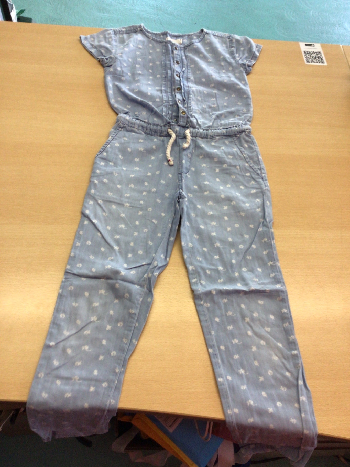 Jumpsuit 122/128 Blau