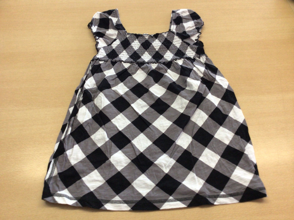  Sommershirt 140/146 Schwarz, Weiß, Grau