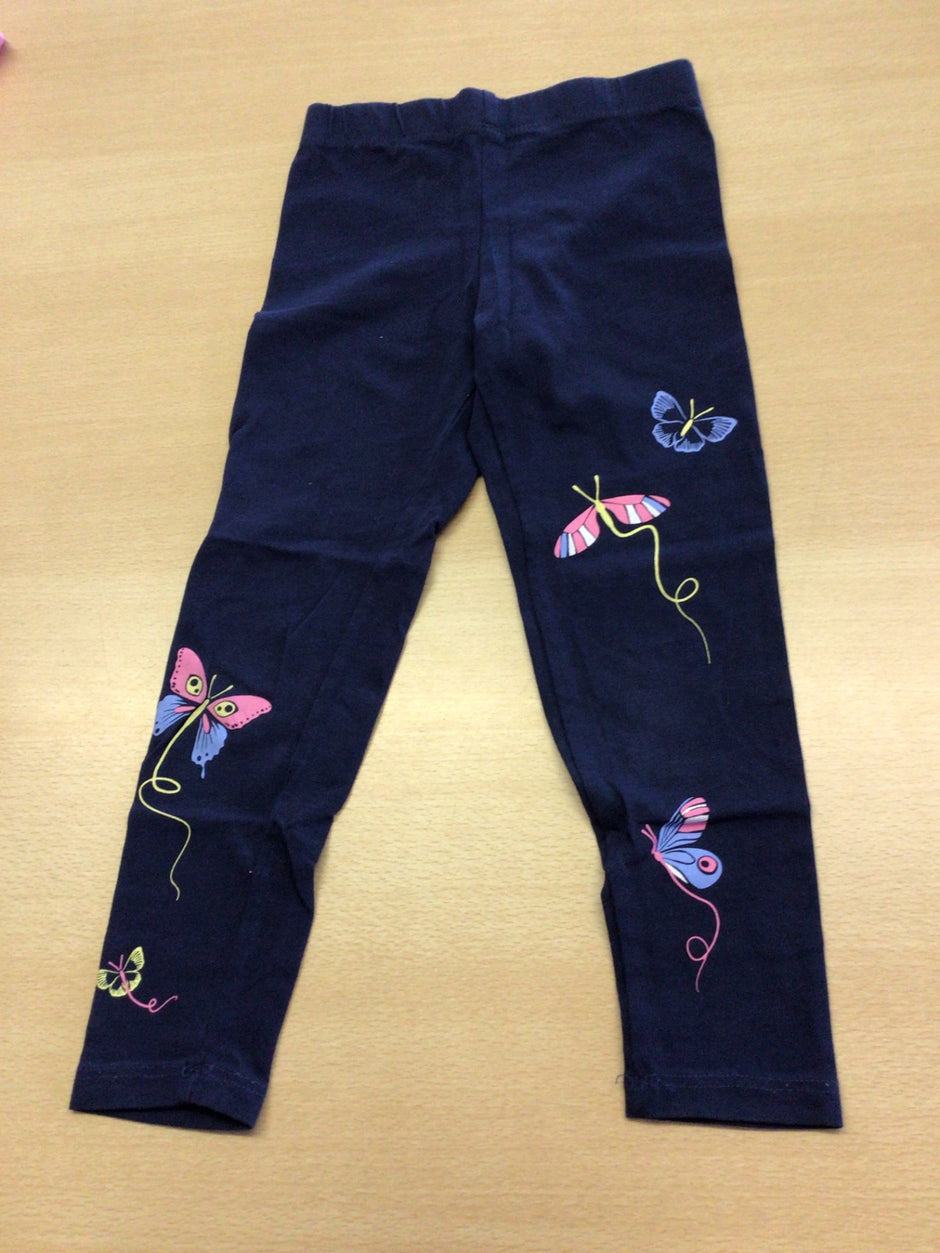  Leggins 110/116 Dunkelblau