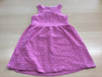 Kleid 110/116 Rosa
