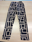 Leggins 134 Blau und Weiß