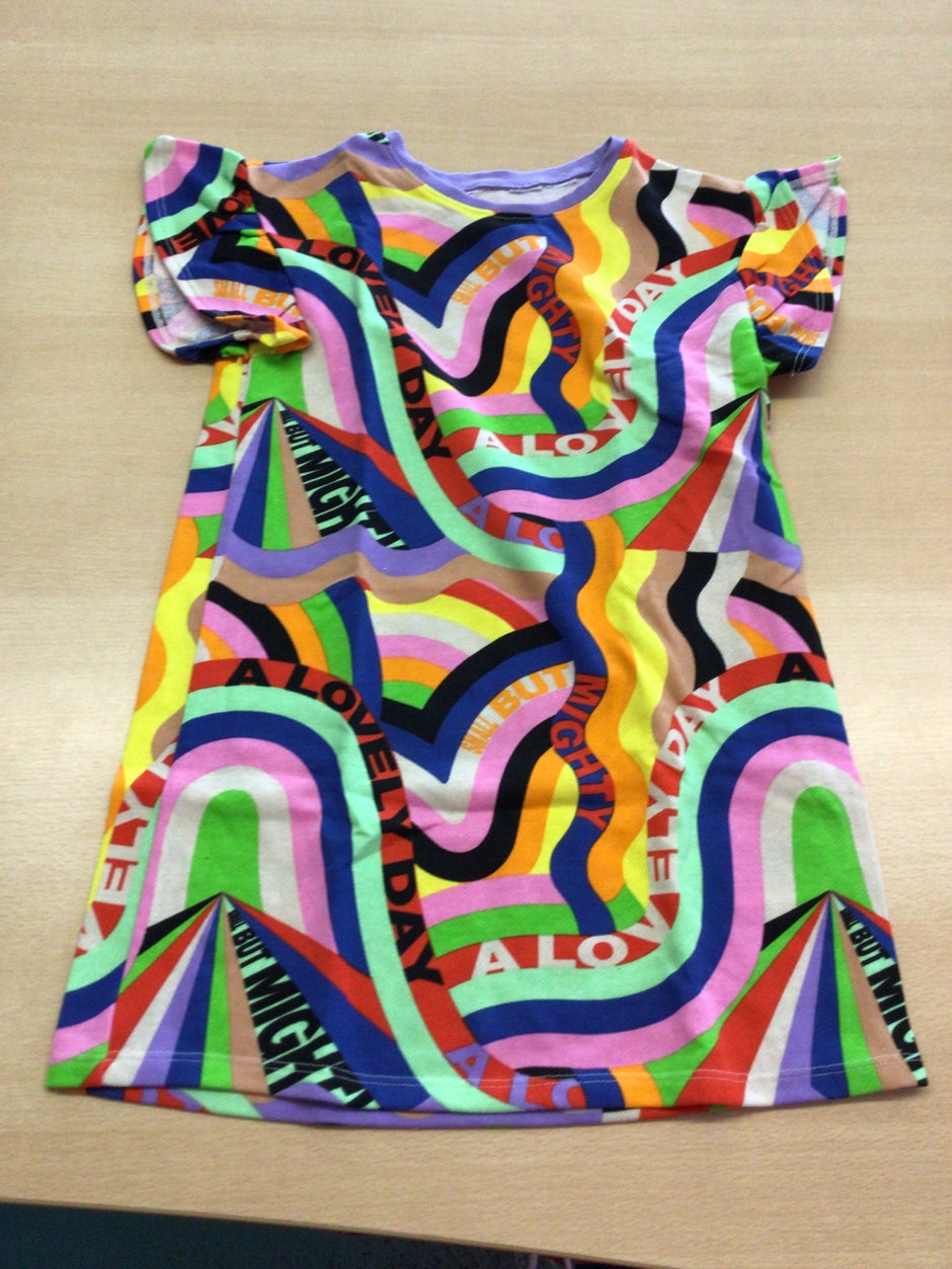 Sommer-Kinderkleid 116/122 Verschiedene Farben