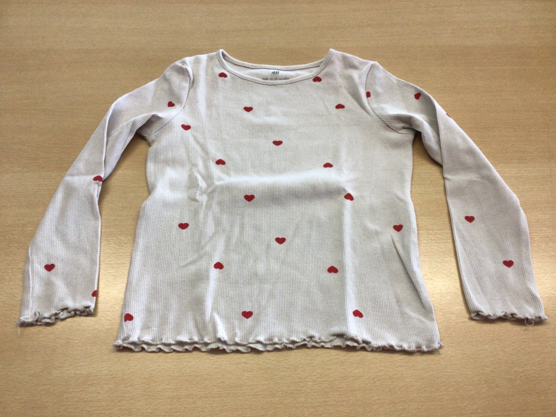H&M Langarmshirt Beige