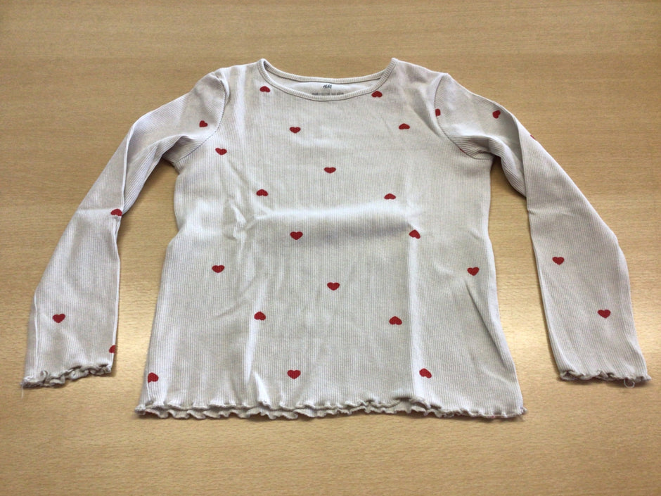 H&M Langarmshirt Beige